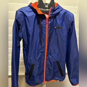 Adidas reversible rain jacket